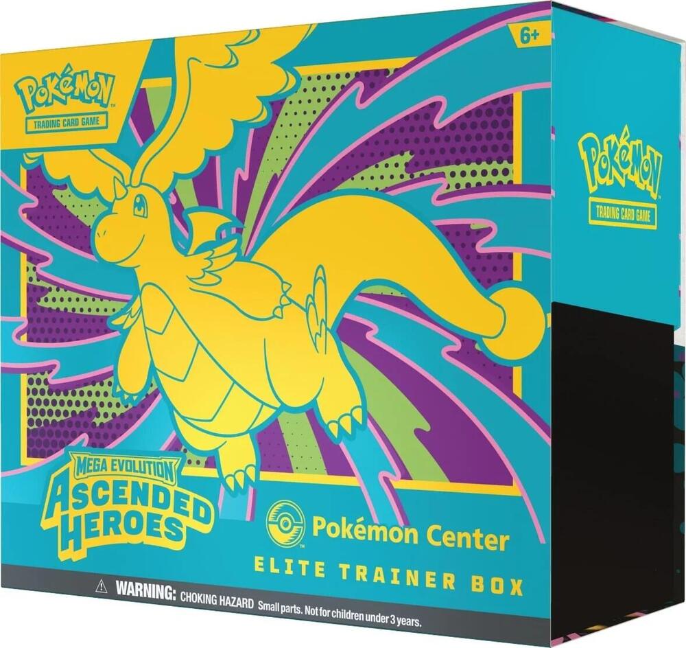 Pre-Order Ascended Heroes Pokemon Center Elite Trainer Box (Exclusive) - ME: Ascended Heroes (ASC)