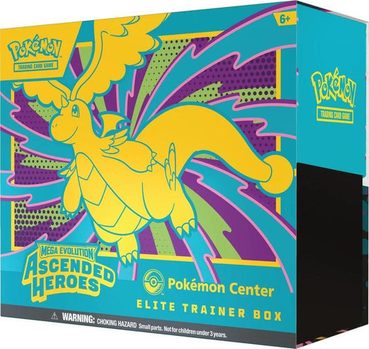 Pre-Order Ascended Heroes Pokemon Center Elite Trainer Box (Exclusive) - ME: Ascended Heroes (ASC)