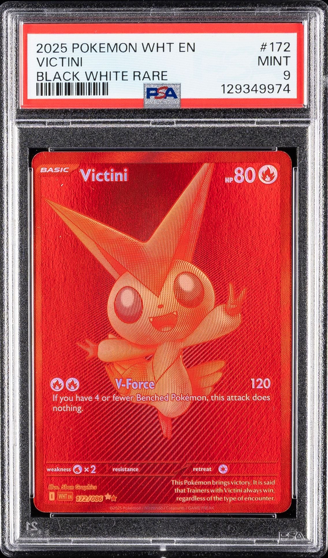 #172 VICTINI PSA 9